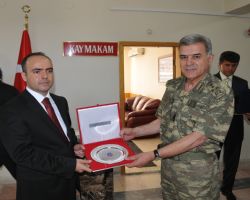 Jandarma Genel Komutanndan Bahl Kaymakamlna ziyaret