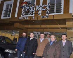 Belediye Bakan Saygl peki Gold Hotel ve Spa y ziyaret etti